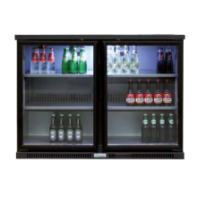 DGD-240 E GLASS DOOR Bar cooler with glass door